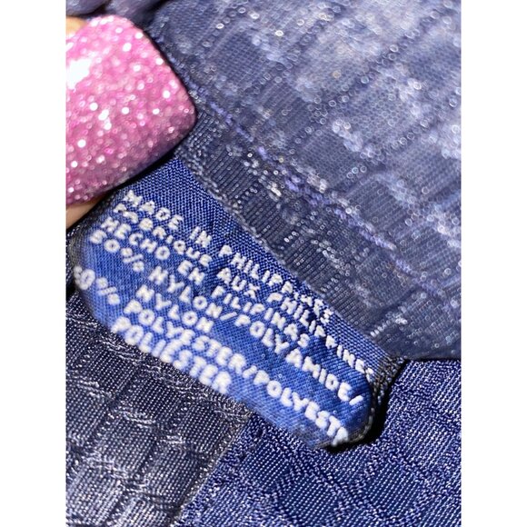 Tommy Hilfiger Mens Navy Blue Full-Zip Lightweight Jacket With Logo Details Size - Picture 10 of 10